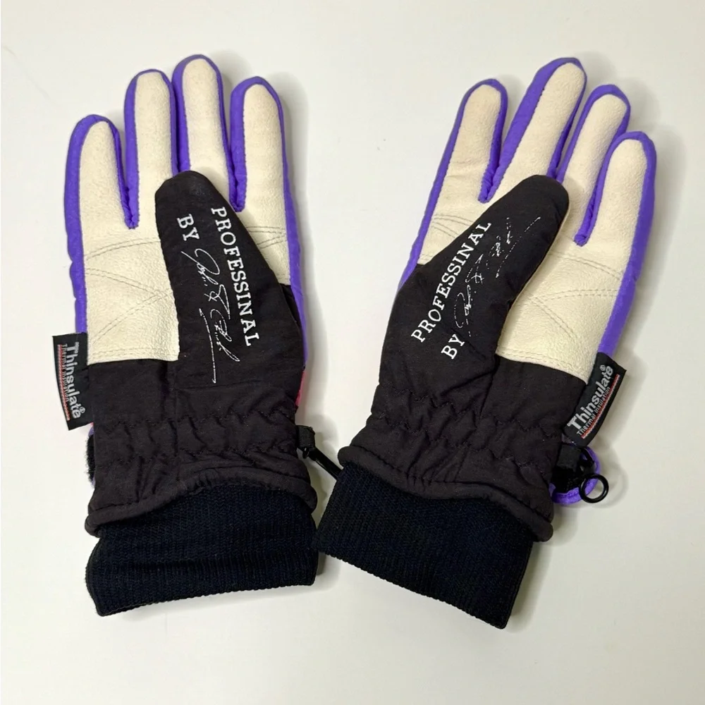 Colorful Vintage Youth Winter Gloves